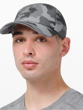 lululemon athletica Gray Camo Baseball Hat